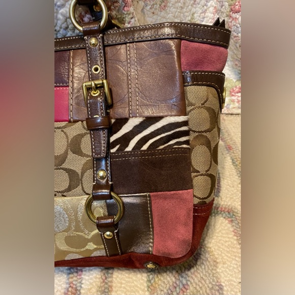 Coach Y2K Legacy Patchwork 10437 Limited Edition Tote Shoulder Bag - Picture 7 of 14